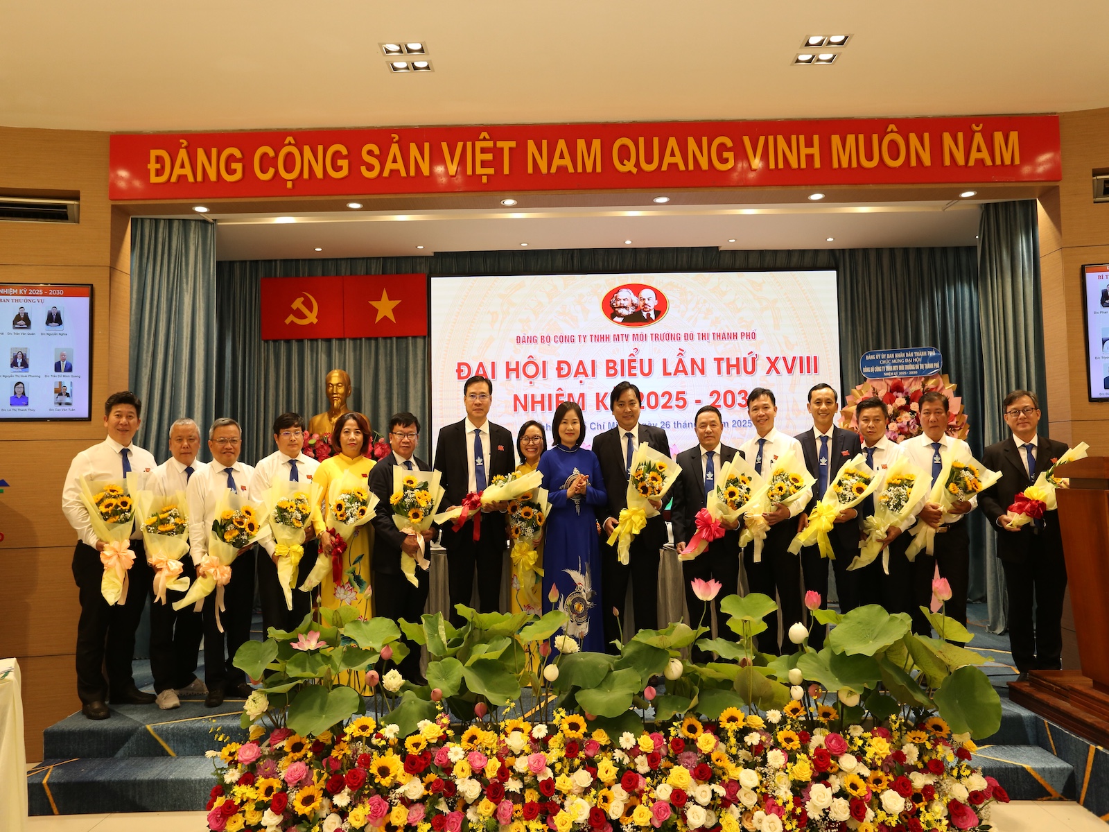 ĐẠI HỘI ĐẠI BIỂU ĐẢNG BỘ CÔNG TY LẦN THỨ XVIII, NHIỆM KỲ 2025-2030 - PHIÊN CHÍNH THỨC