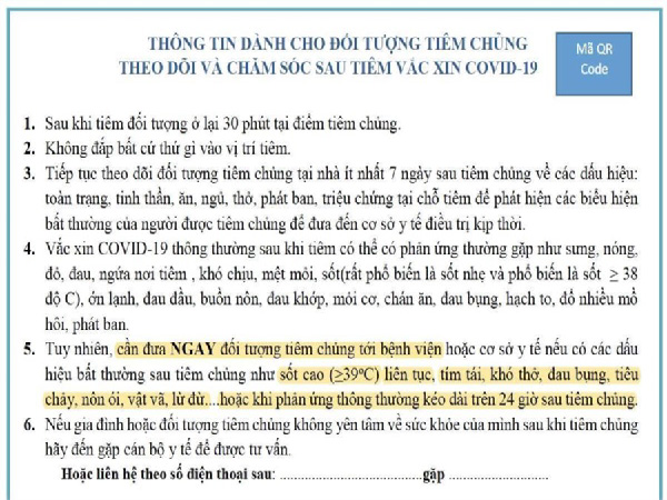 CẦN CHUẨN BỊ GÌ CHO VIỆC TIÊM CHỦNG COVID-19 SẮP TỚI