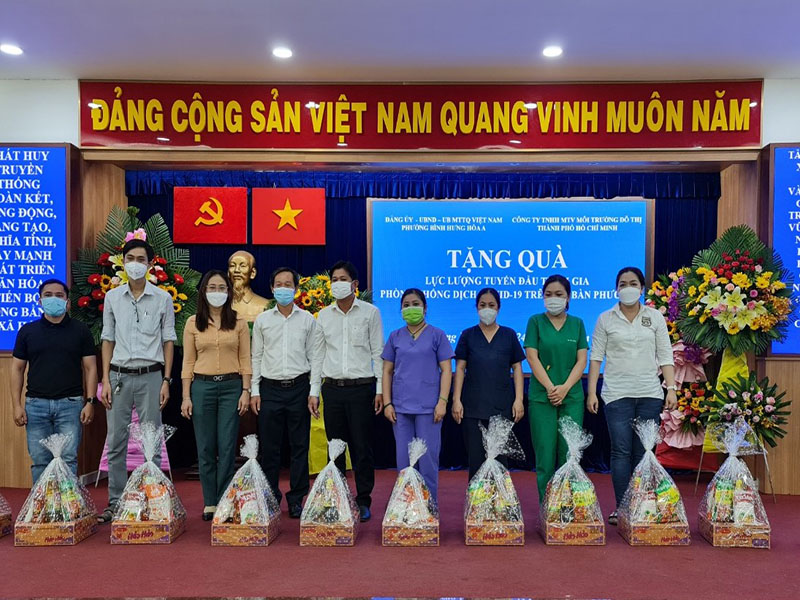 THĂM VÀ TẶNG QUÀ TẾT TẠI PHƯỜNG BÌNH HƯNG HOÀ VÀ PHƯỜNG BÌNH HƯNG HOÀ A, QUẬN BÌNH TÂN 2022